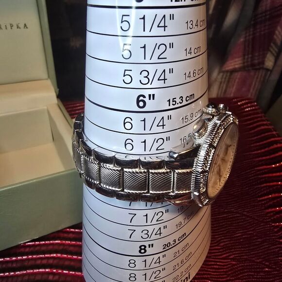 Judith Ripka Silver tone Women's Watch - Picture 4 of 6